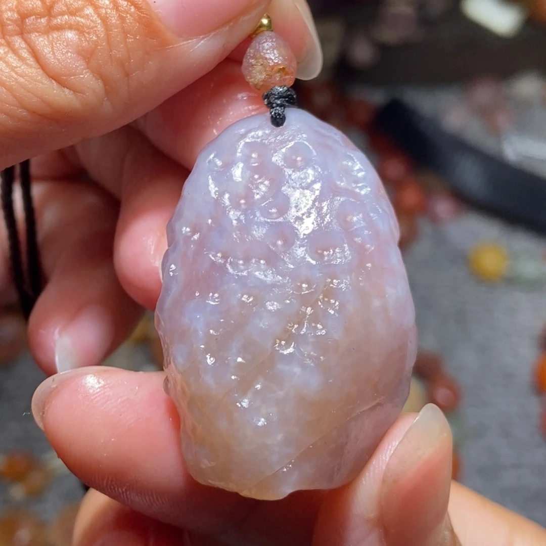 未镶嵌玛瑙/玉髓珠宝半成品