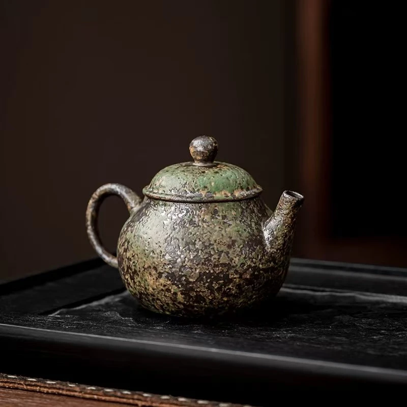 （满山红）老岩泥绿野仙踪思婷壶茶壶办公复古茶具泡茶壶陶瓷茶壶