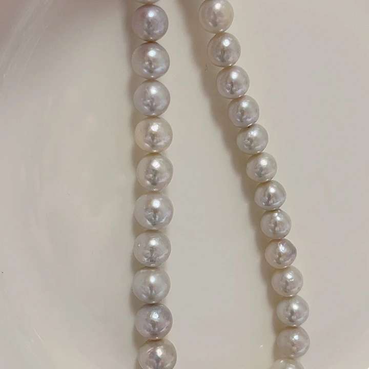 未镶嵌9-11银蓝光淡水珍珠