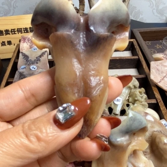 菜***羊鹿骨手串/手链养殖鹿鹿骨手把件