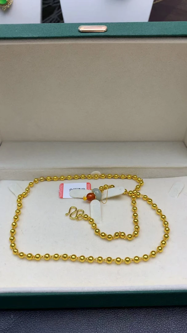 珠宝首饰 光珠项链