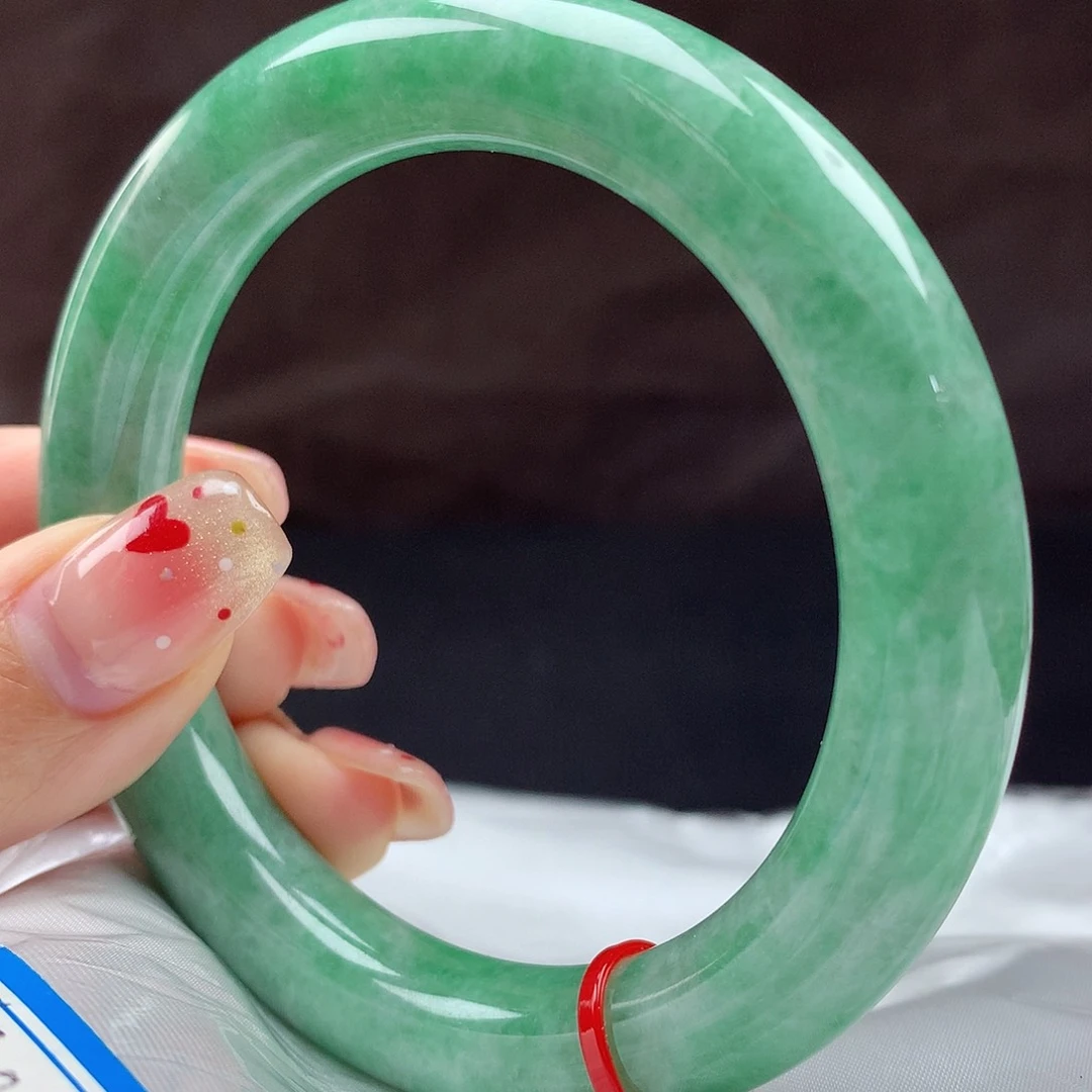 翡翠手镯未镶嵌晴*朗100161，