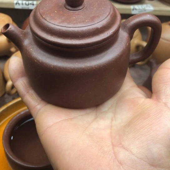 紫砂茶壶将坡泥得中170豪升左右