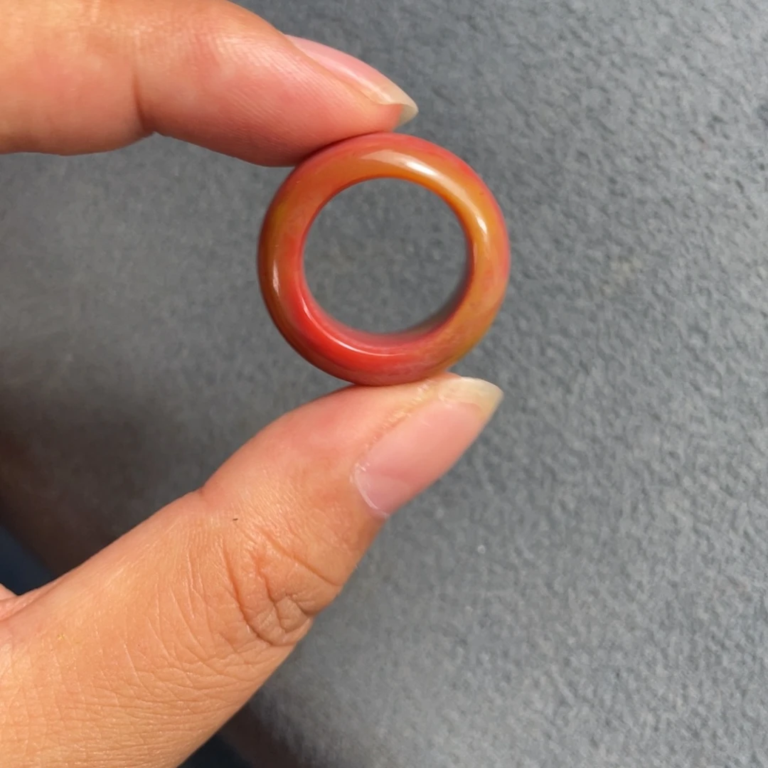 南红玛瑙未镶嵌颈饰15.3×8.5×4.3mm