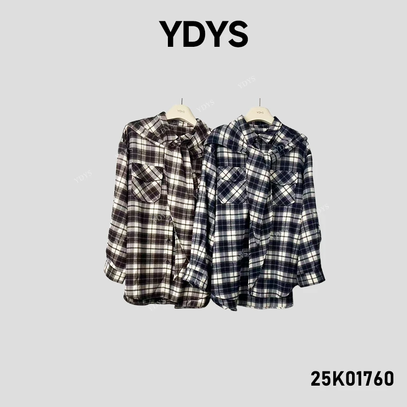 【YDYS】25K01760 2025新款时尚气质小众衬衫