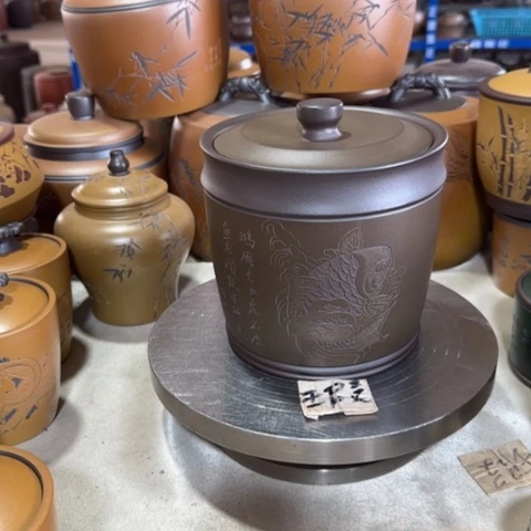 紫砂茶叶罐。。。。。。。。。