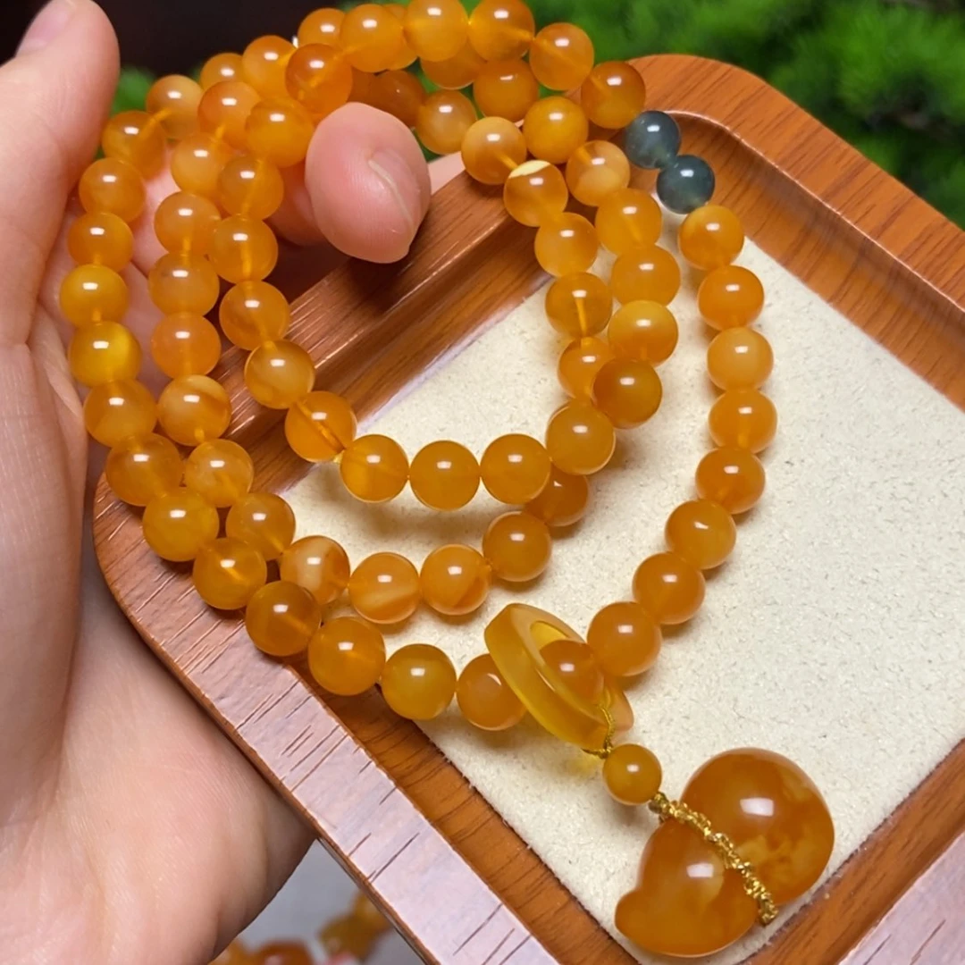【闪购商品】未镶嵌蜜蜡手链手串