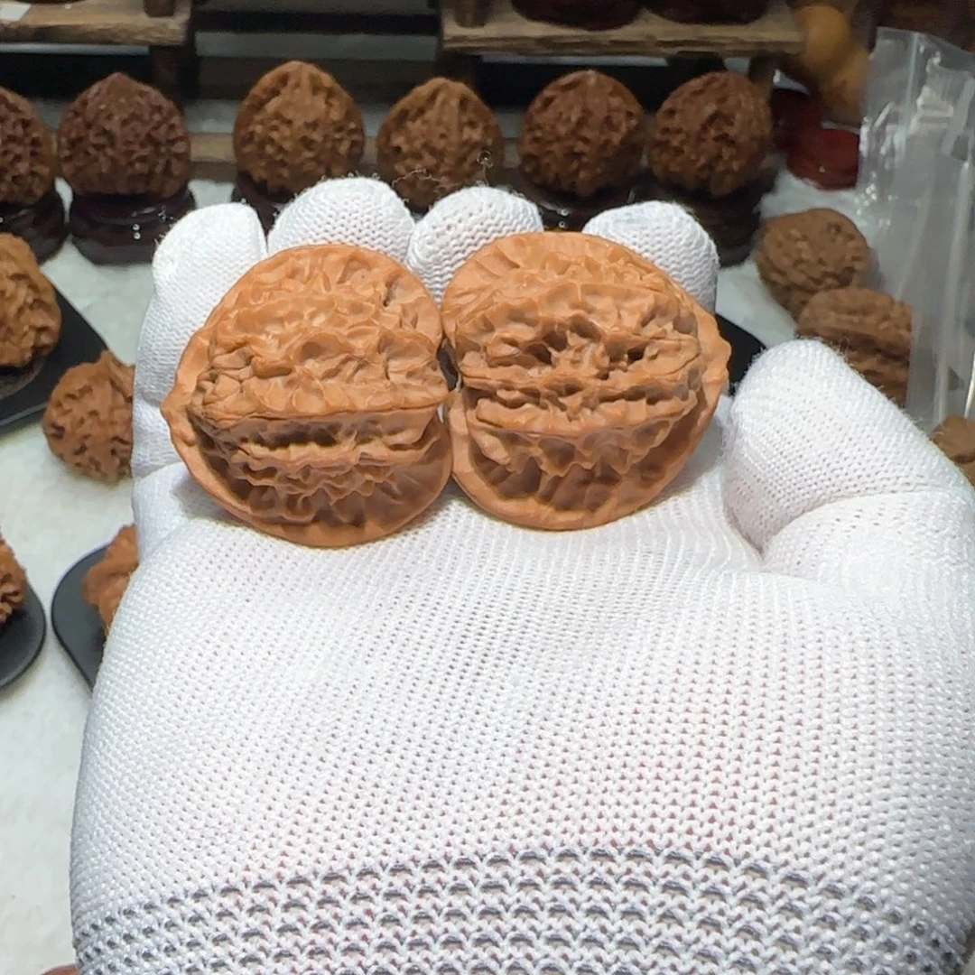 北****文玩核桃吊坠龙鳞纹