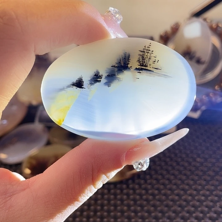 玛瑙/玉髓未镶嵌颈饰