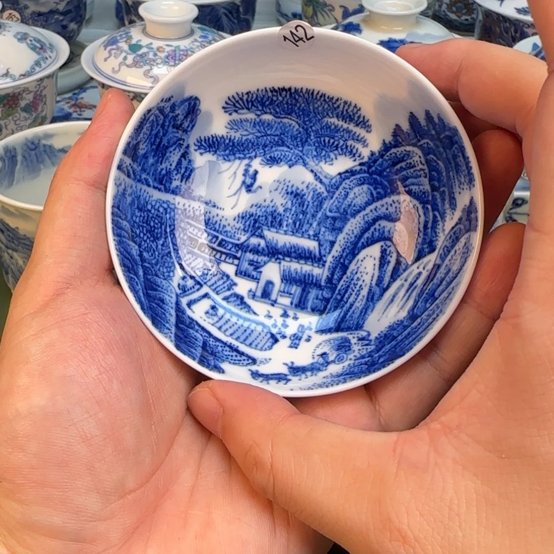 彦祖纯手工手绘茶具142