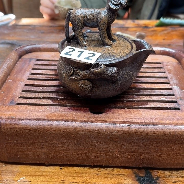 纯手工制作粗陶茶具