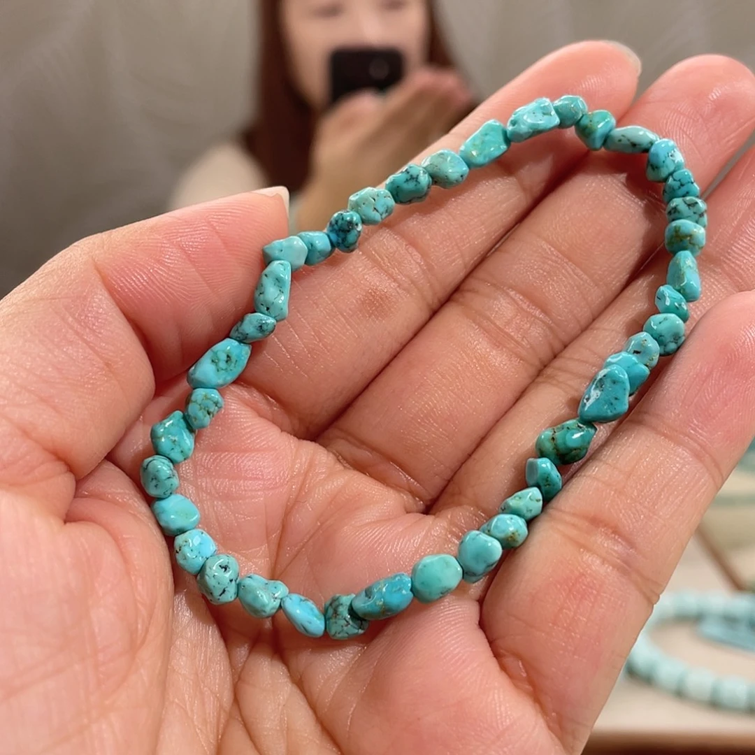 绿松石未镶嵌暴力蓝随行