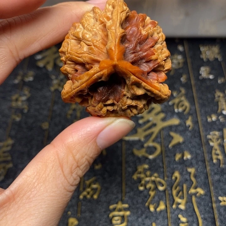 ****人文玩核桃吊坠文玩核桃异形单只