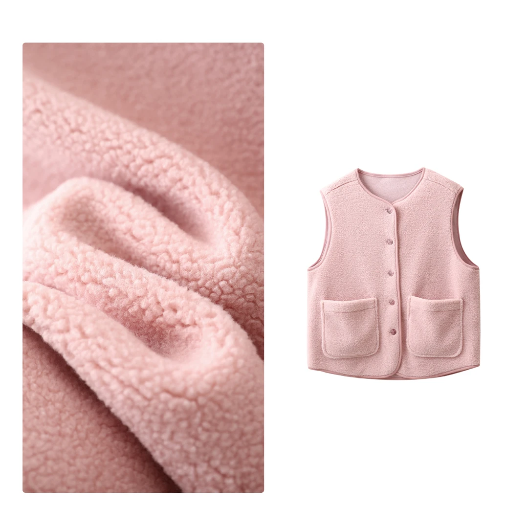 门店3&59！百搭神器，耐穿柔软舒适/亲肤摇粒绒马甲外套女 D00001