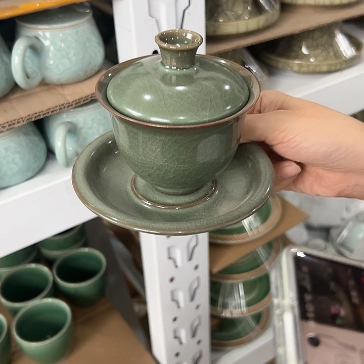 小米茶器龙泉云间青瓷