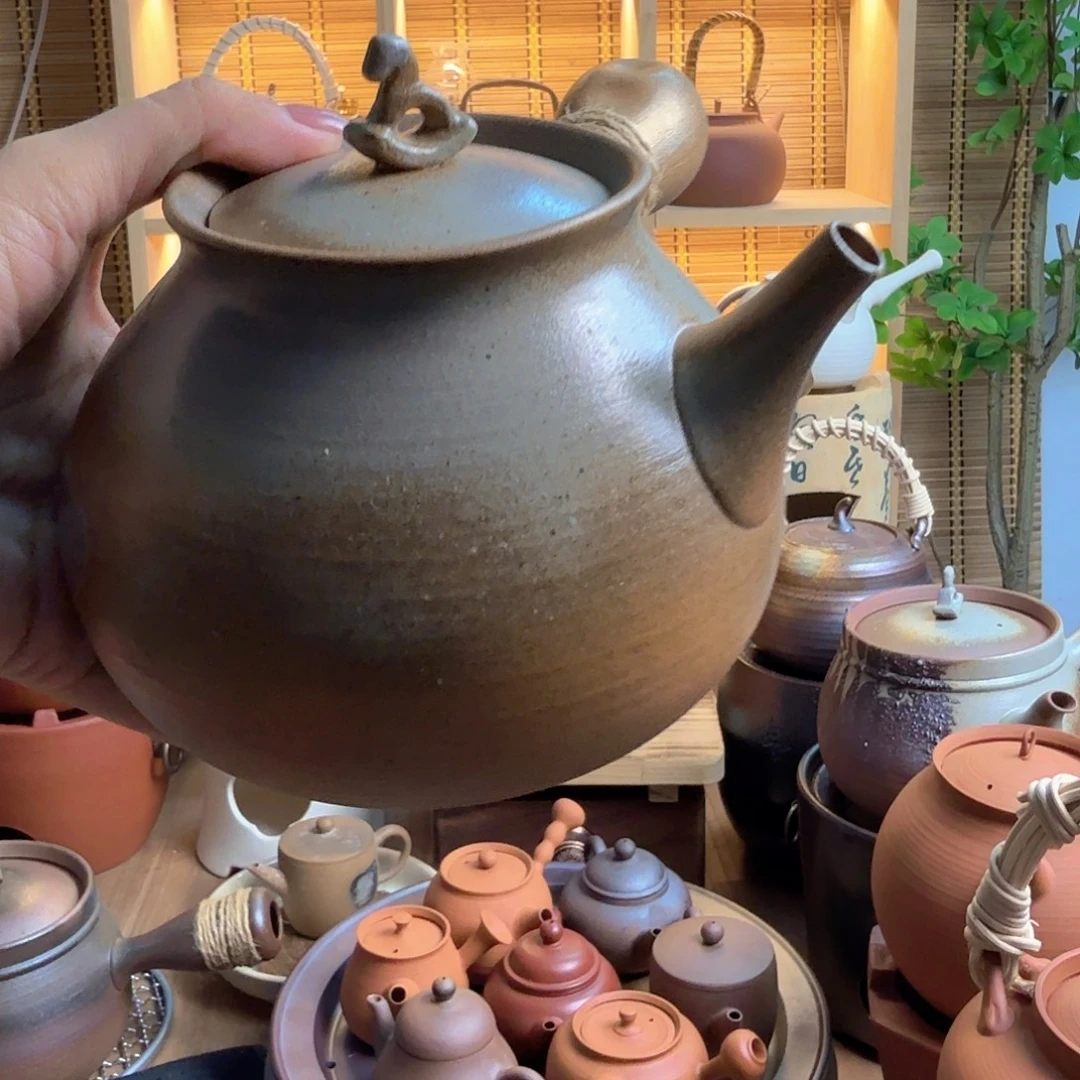 浅***酌陶壶陶壶陶壶陶器陶瓷陶器