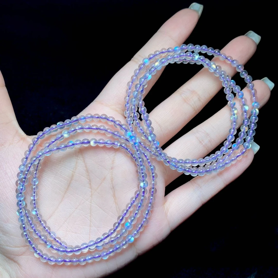 【云上好物】17 DS22082-灰月光项链-多样性发其一-3.5mm（JG）