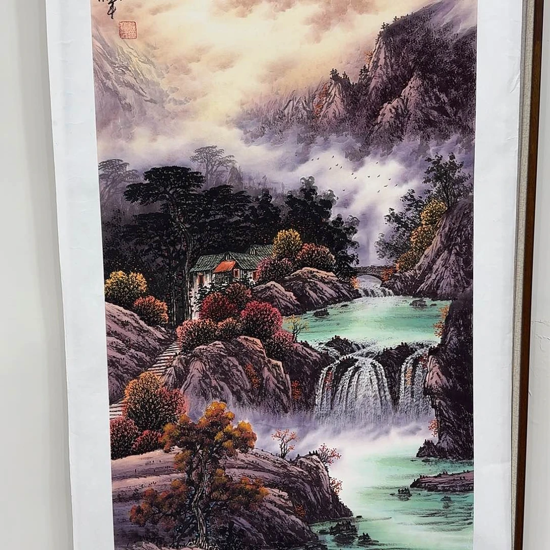 红***日国画杜宝才去伪存真！