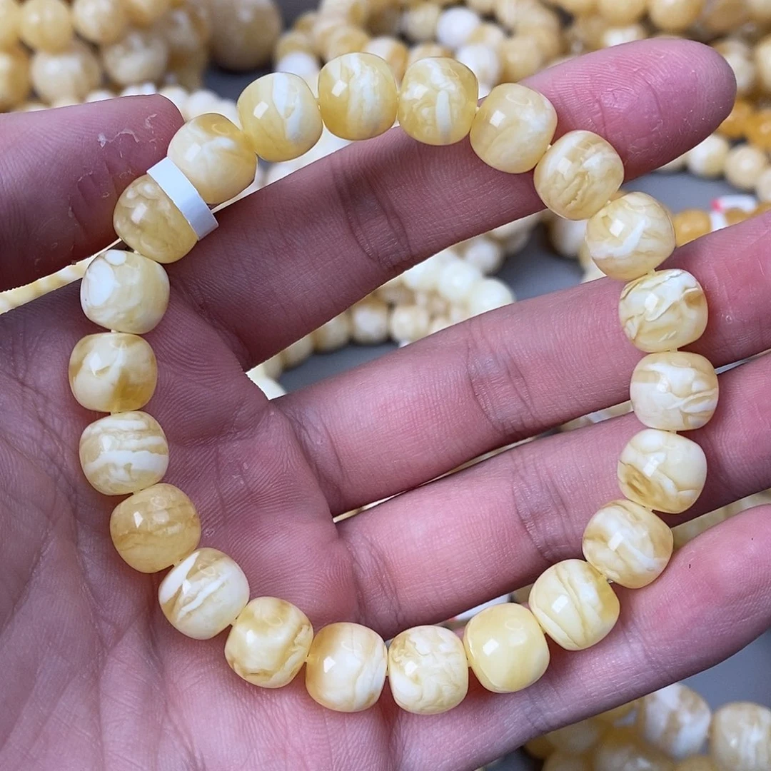 蜜蜡未镶嵌珠宝奇石10.5mm 15.2g