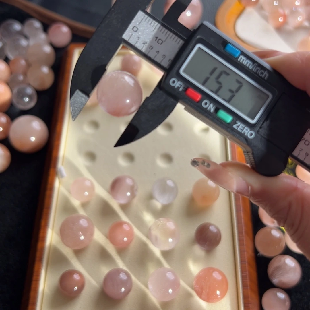 J***n水晶手链未镶嵌15.3m定制通孔不退不换