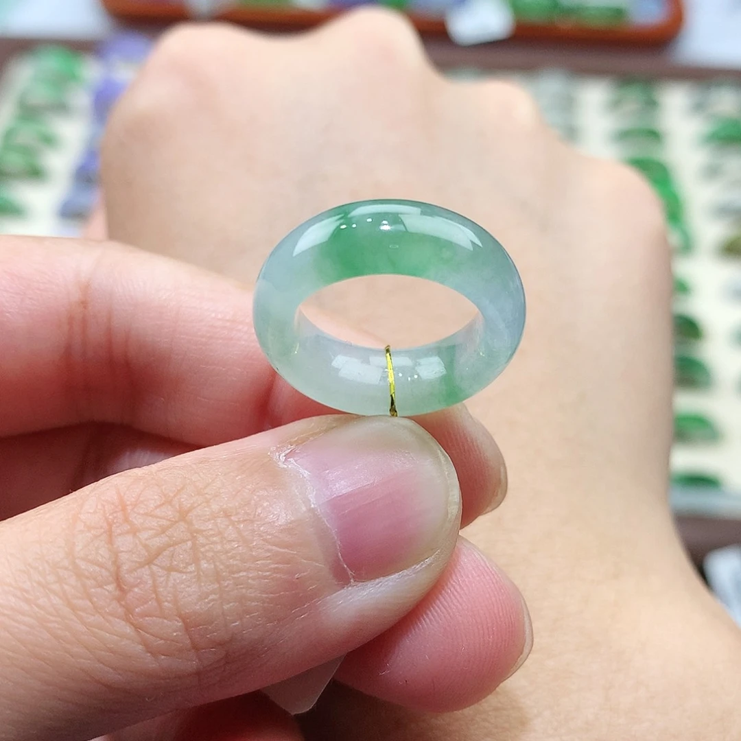 翡翠戒指未镶嵌5-6号