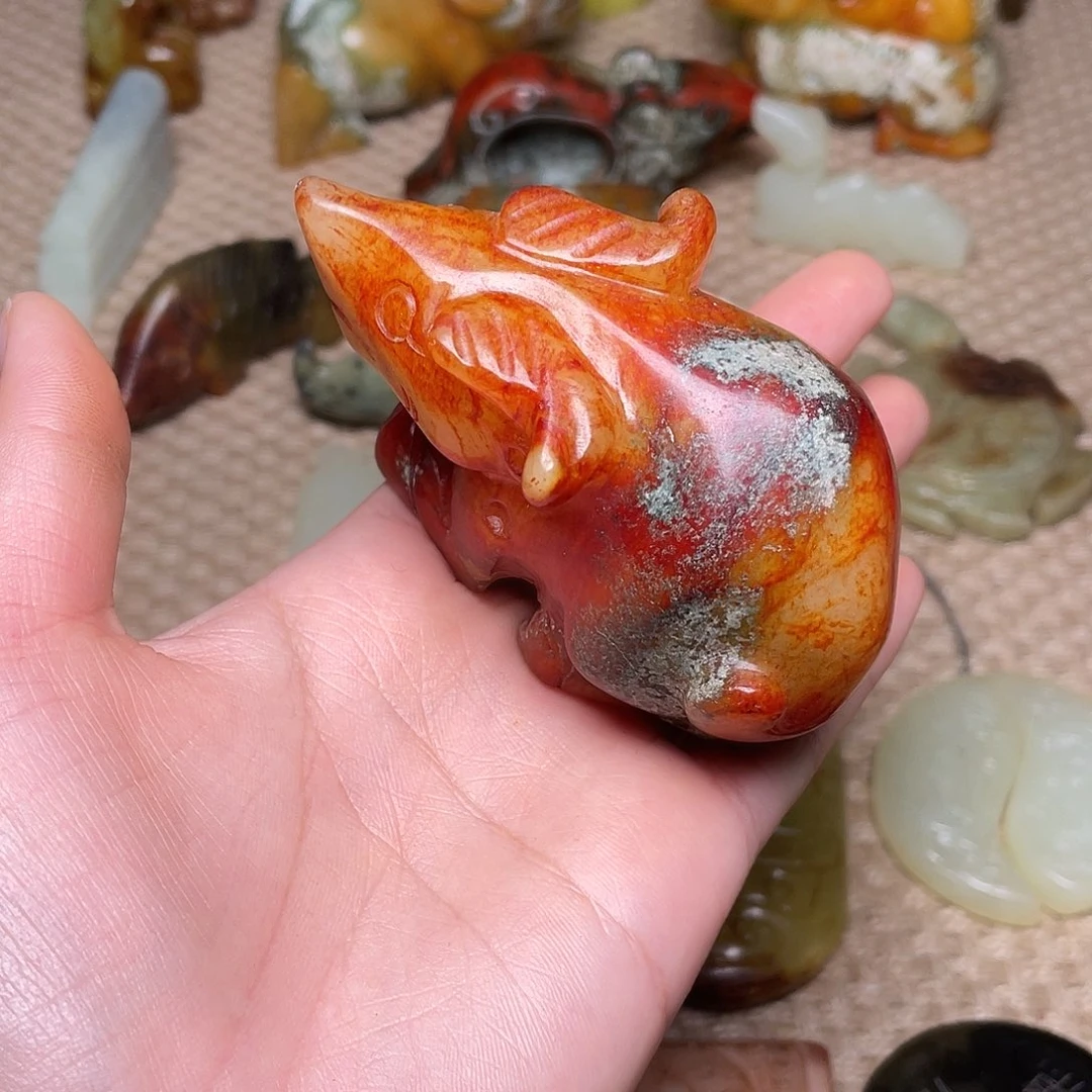 蛇纹石玉未镶嵌如图