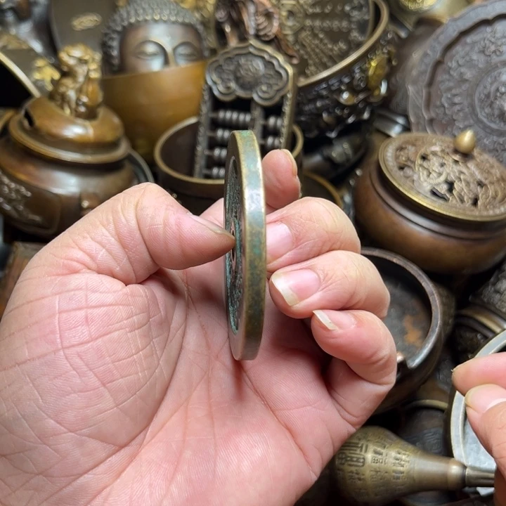 铜器摆件收收藏藏