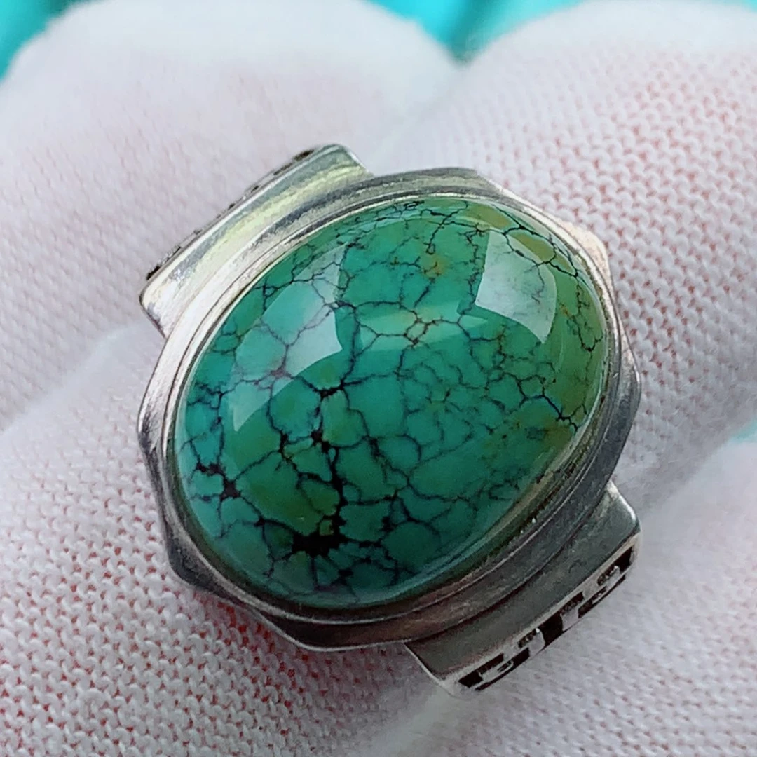 未镶嵌绿松石珠宝奇石14*16.6mm