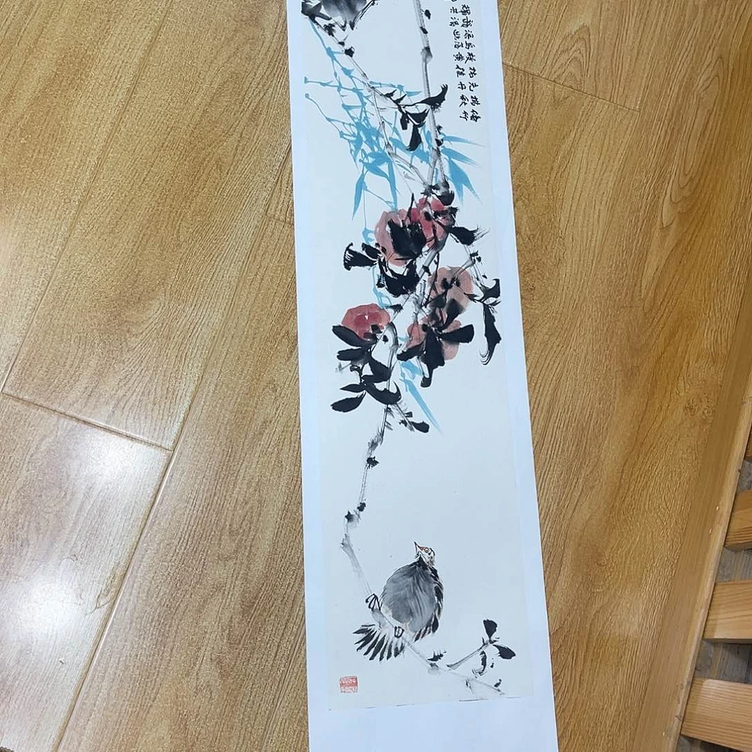 平**云姜奇老师花鸟作品