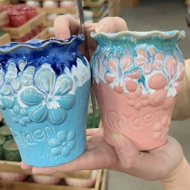 陶瓷陶瓷多肉植物花盆