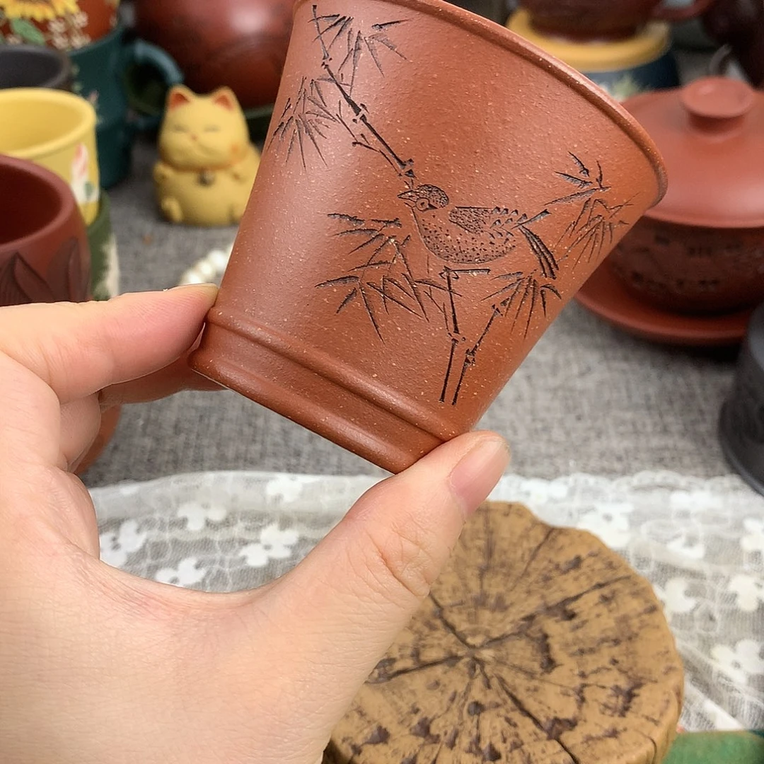 茶杯紫砂高端主人杯