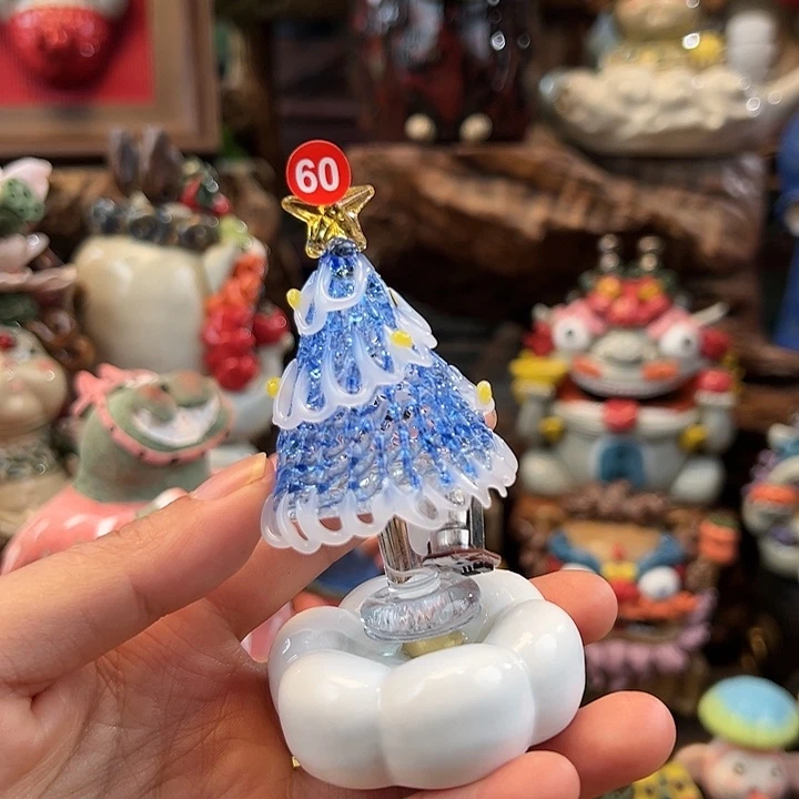 把***爷陶摆件小镇青花每日有新品