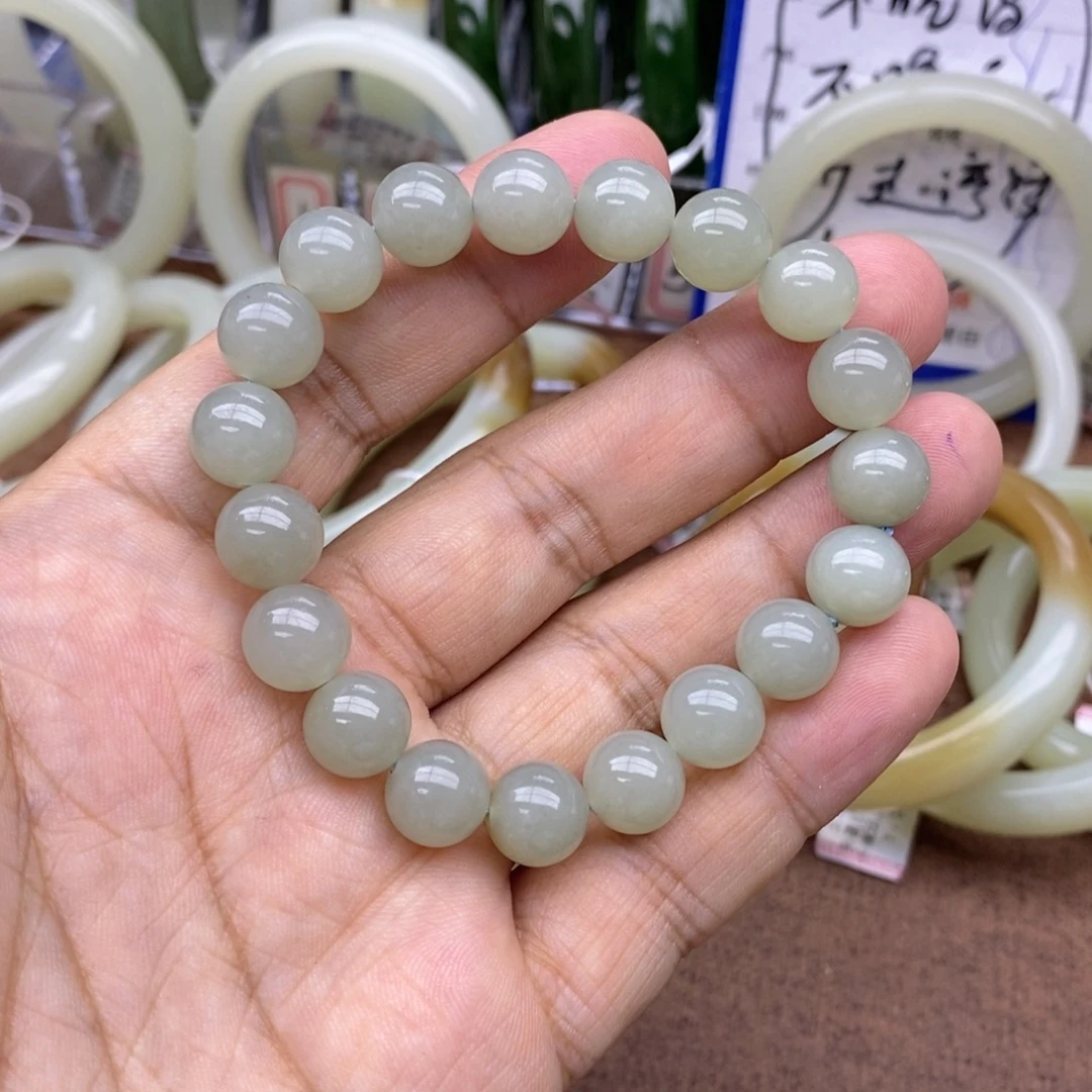 手串未镶嵌和田玉困*魚卡10