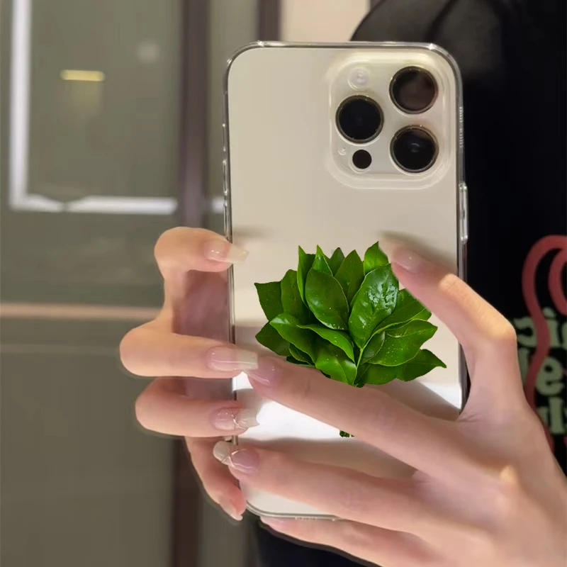 欧克里里柚子叶适用iPhone17promax苹果16手机壳华为vivo小米oppo