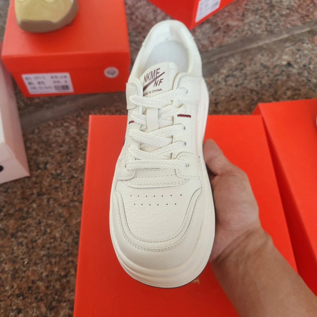 【鞋爱】1505-1国潮原创女士厚底板鞋