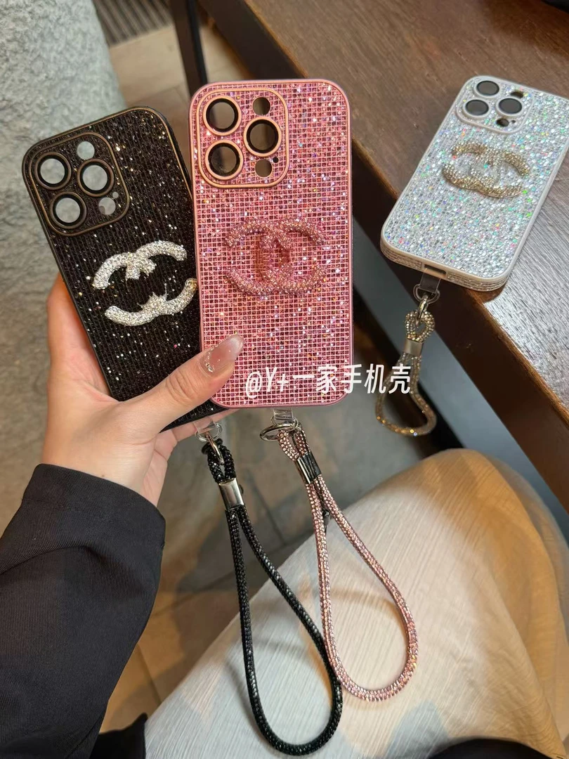 轻奢闪亮全包镜头适用苹果17promax手机壳iPhone16promax套15/14