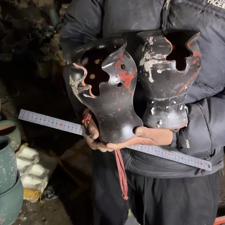 红陶口径 高度 花盆14 23