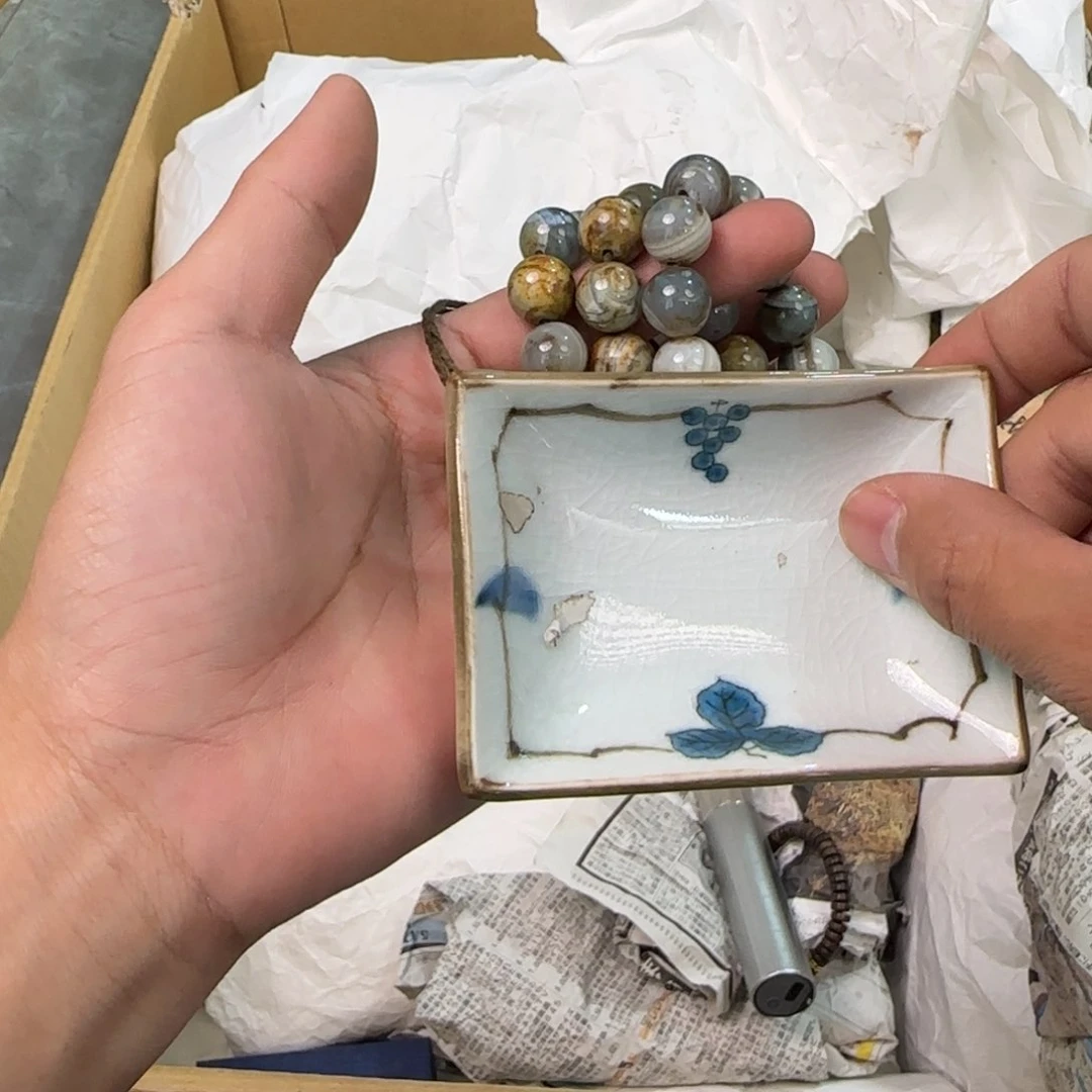 陶瓷孤品单件车里拍