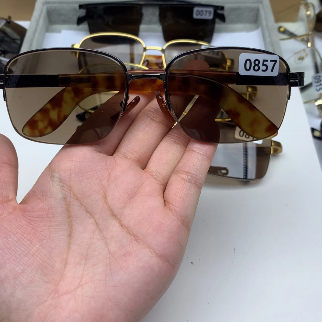 一体式半框茶水晶0857