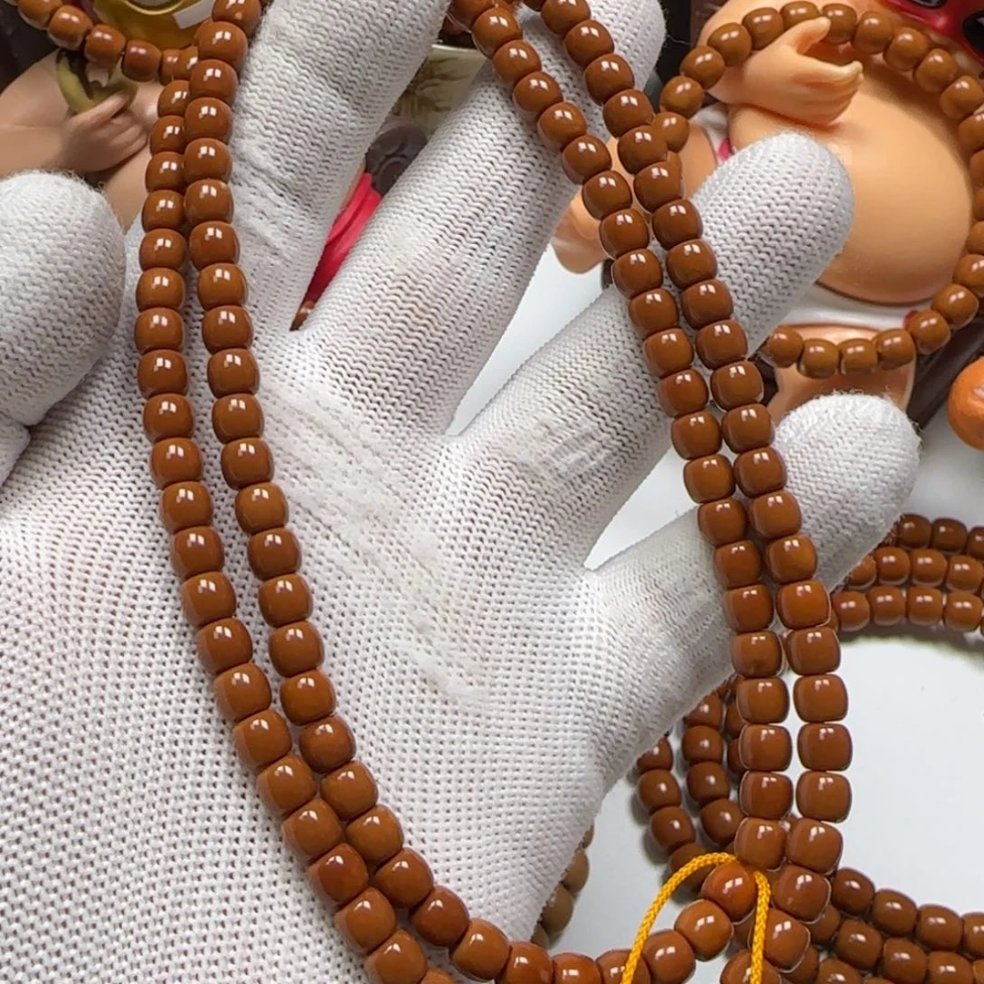 C***t手串/手链橄榄核老挝核尖脖挂6.0