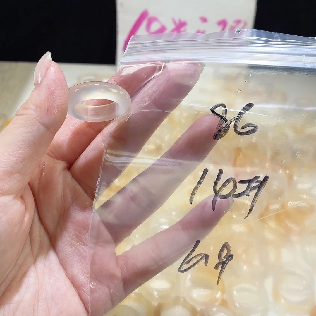 玛瑙/玉髓未镶嵌戒指86