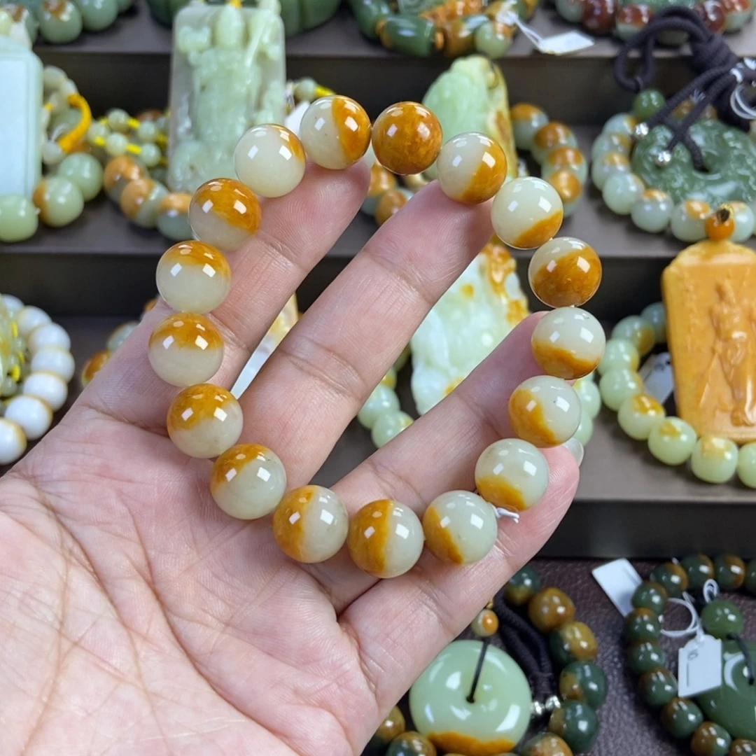 透闪石质玉未镶嵌手链