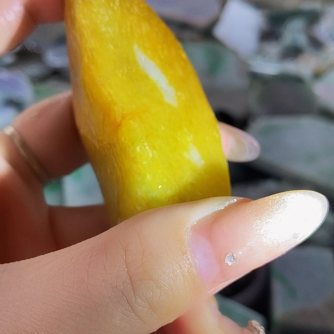 颈饰未镶嵌翡翠天然缅甸