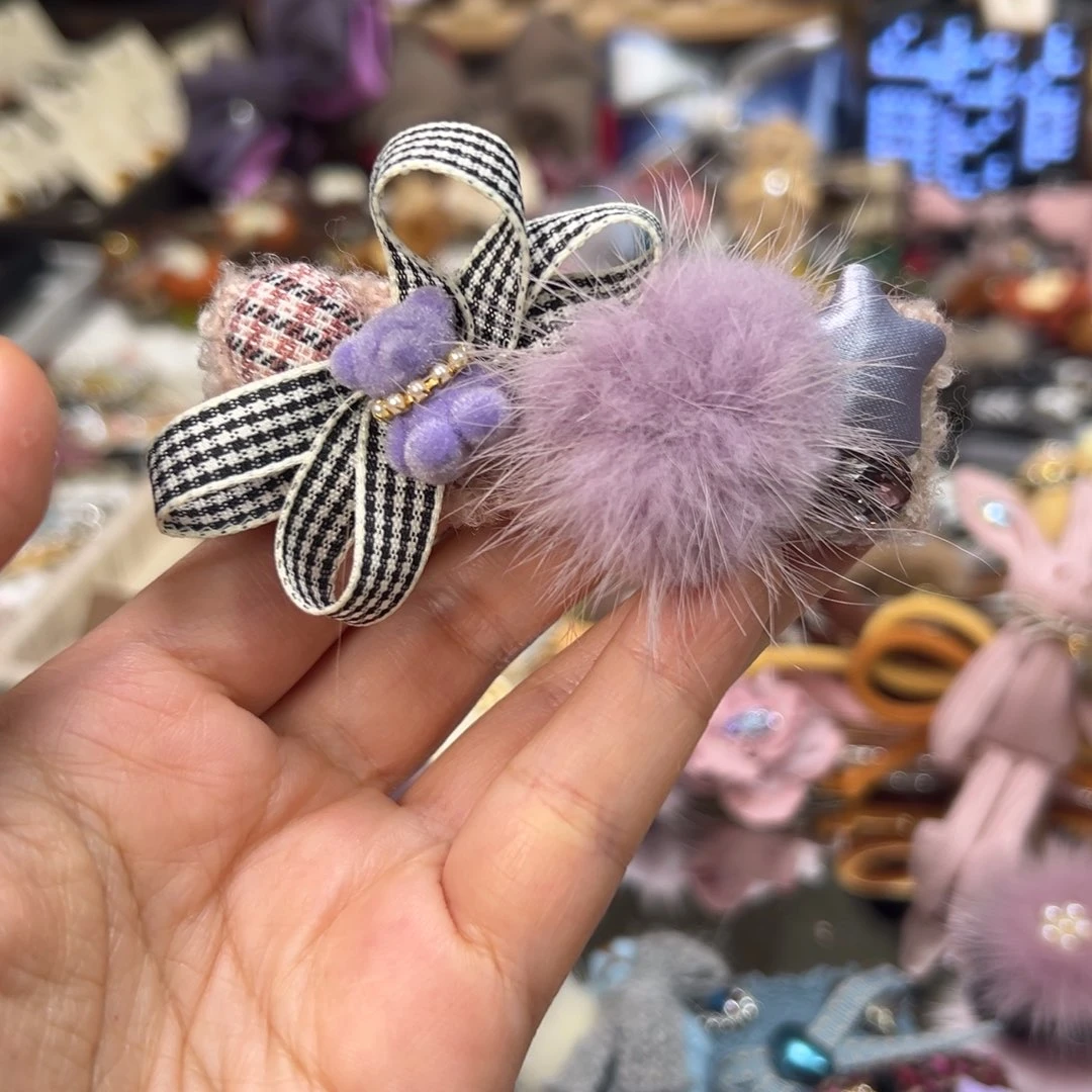 皮质铁合金紫色熊