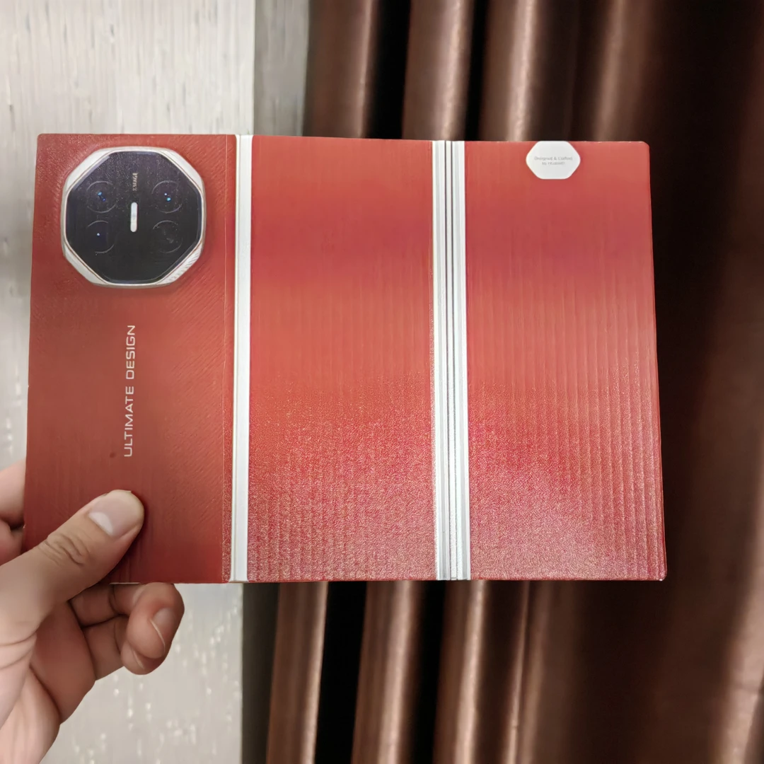 三折叠手机塑料模型