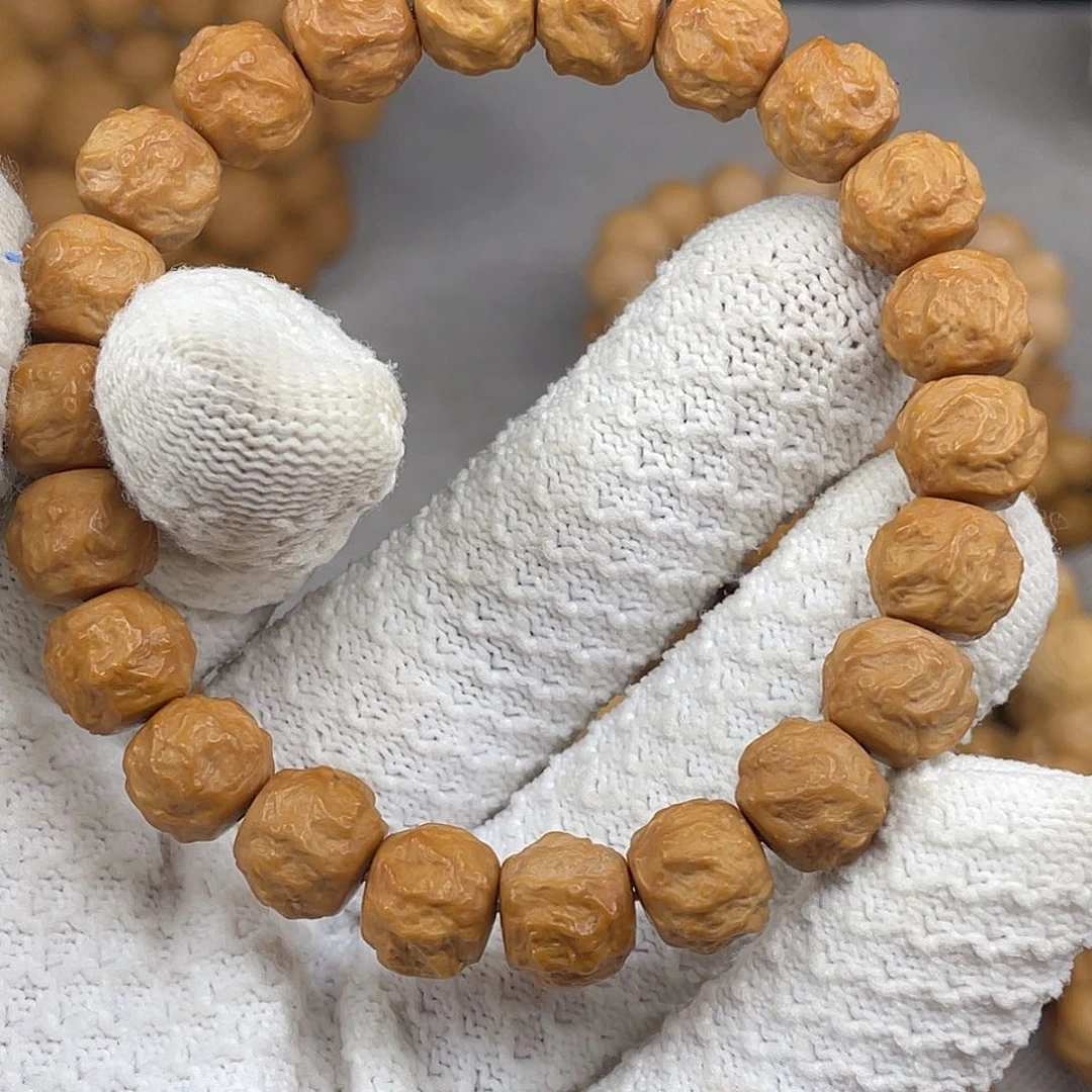 猴头核桃手串微瑕龙蛇之变