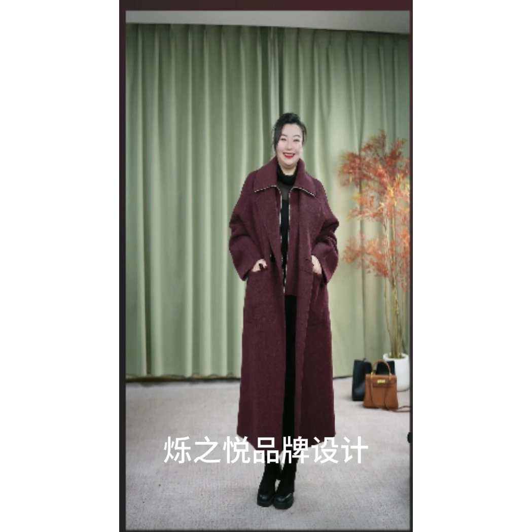 双面羊绒大衣MH-27933