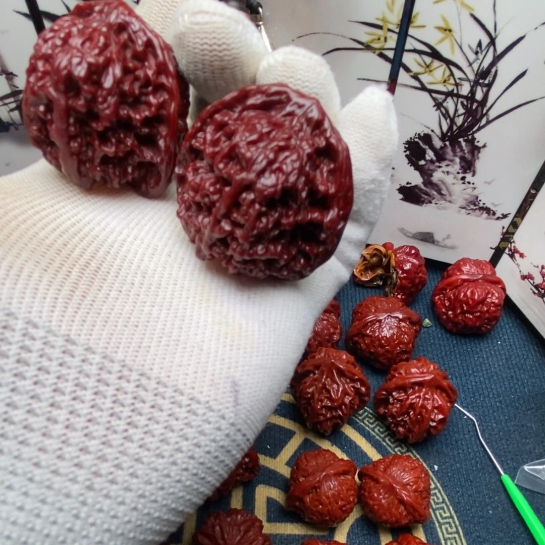 文玩核桃吊坠东*k文玩核桃满天星