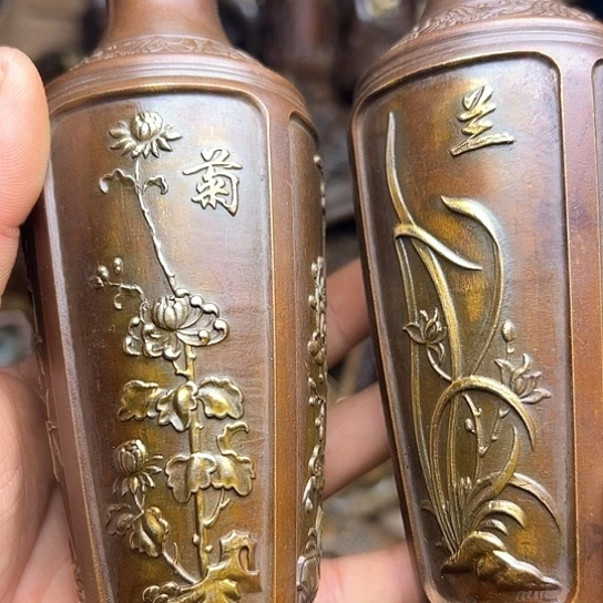 铜制文玩把玩物件