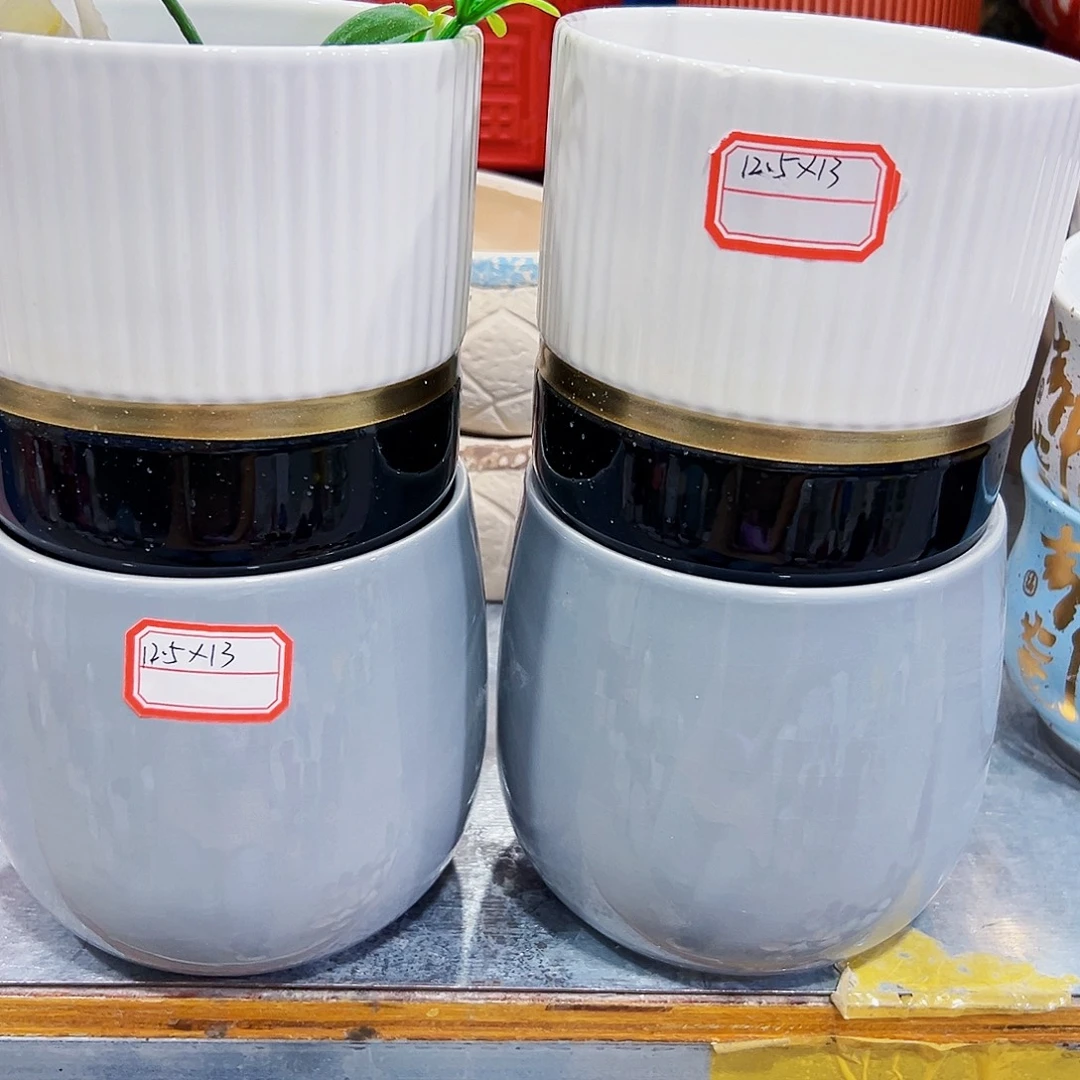 外贸尾单陶瓷花盆凑单10米包邮